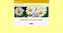 Desktop Screenshot of gingertucker.com